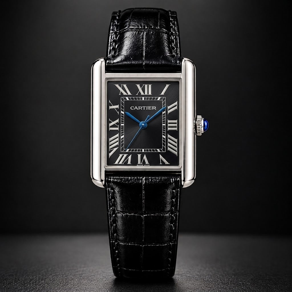 Old Money Style Leather Strap Watch