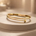 Stainless Steel Elegant Handcuff Bracelet