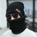 Beanie Cap – Wool Cap with Neck Warmer