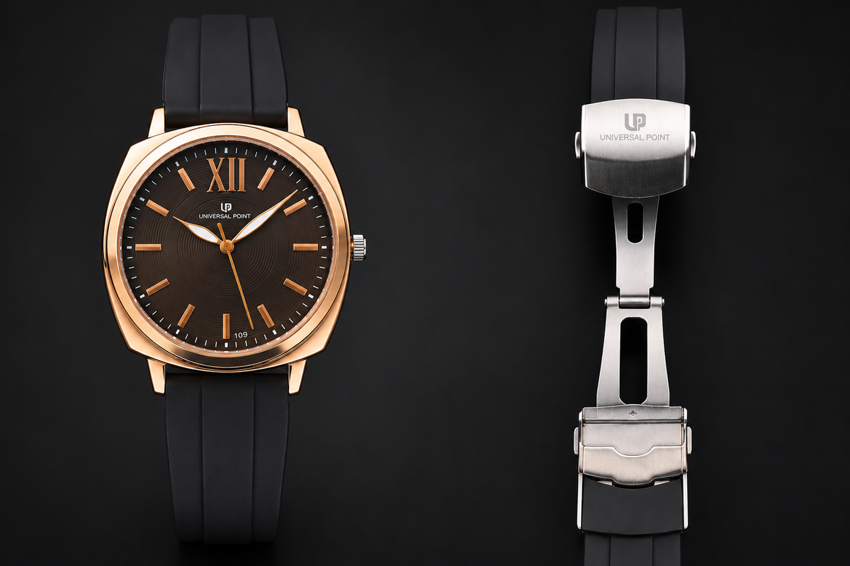 Premium Black Dial Men's Watch, second view