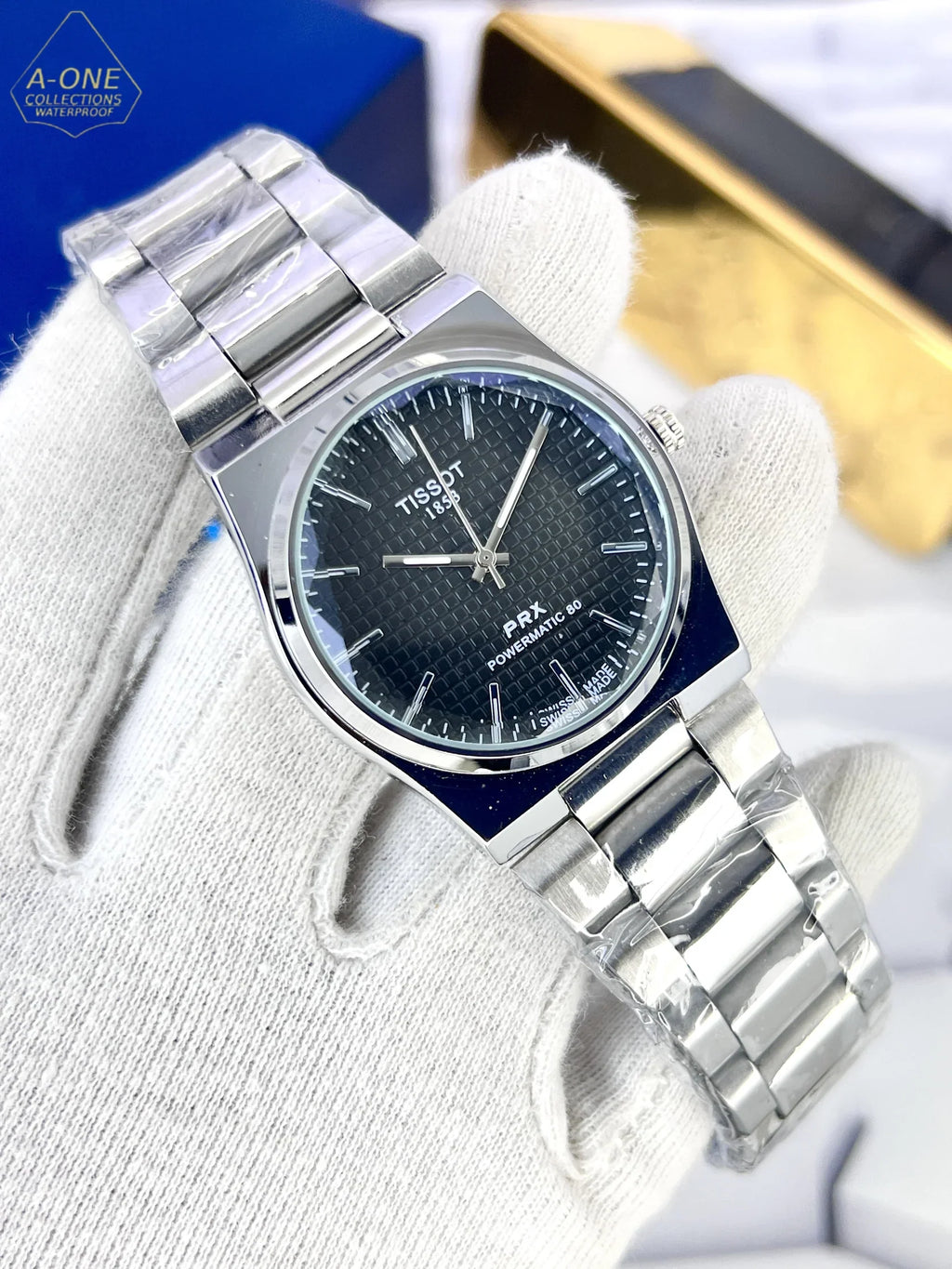 Tissot Prx Stainless Steel Watch for Men Boys