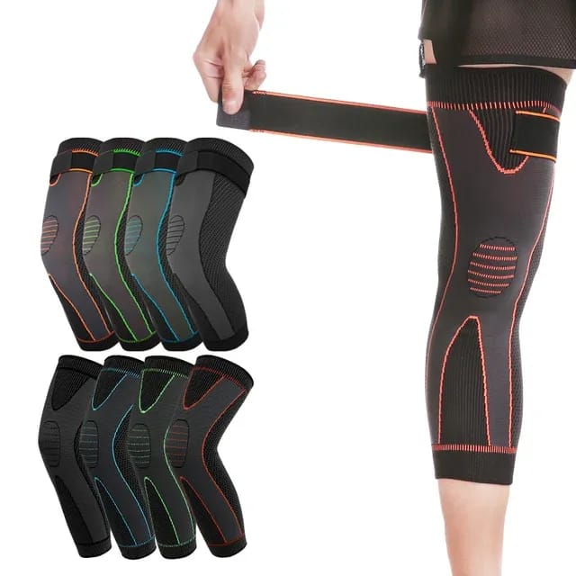 Thermal Leg Warmers – Unisex Knee-High Winter Sleeves, second view