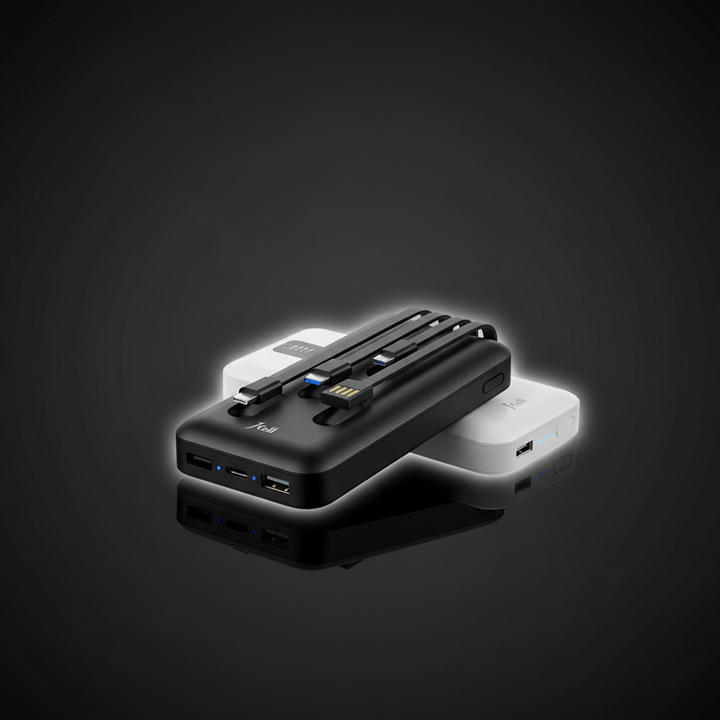 J-Cell 10,000mAh Power Bank 5-in-1